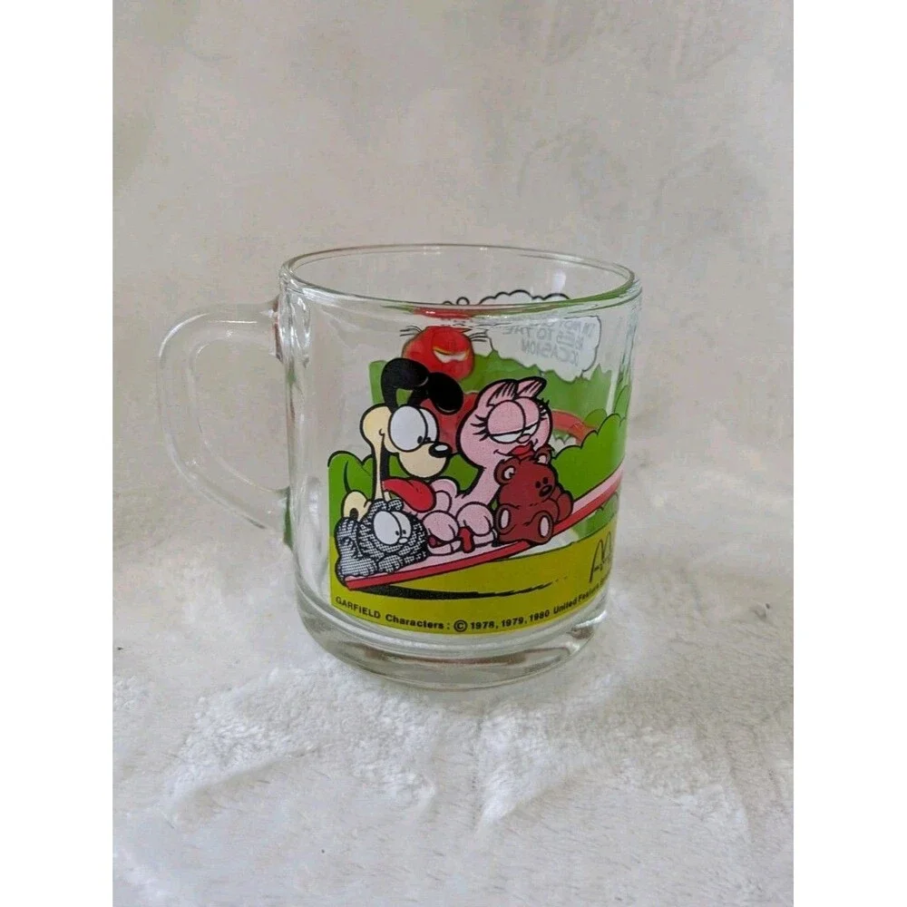 Vintage McDonald's Garfield & Odie Mug Late 1970's